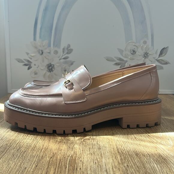 Sam Edelman Women's Laurs Lug Sole Loafer in Maple Sugar - Picture 5 of 14